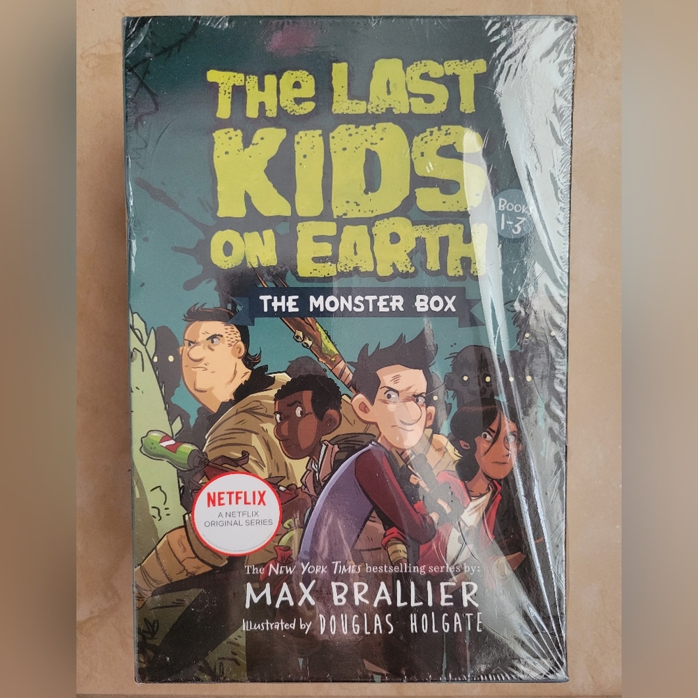 The Last Kids on Earth Max Brallier 3 Book Boxed Set Hardcover